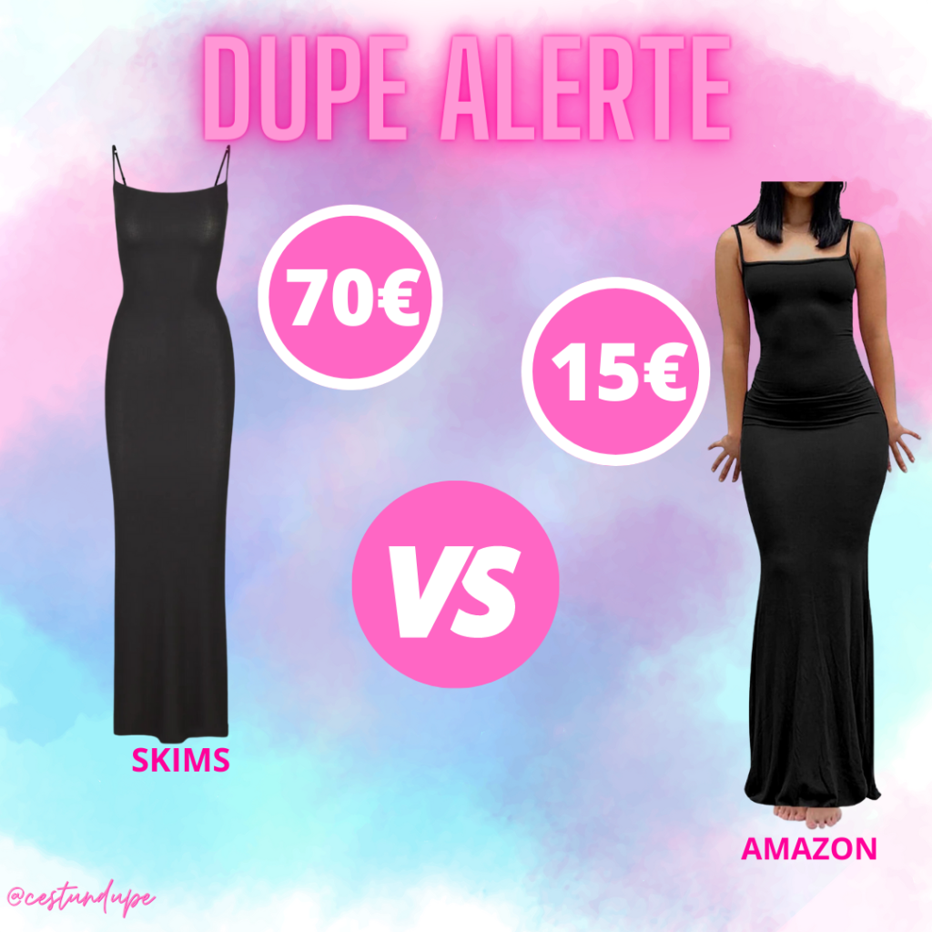 Dupe Skims - SOFT LOUNGE LONG SLIP DRESS